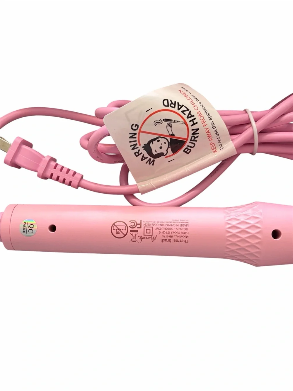Pink Thermal Styling Brush - Smooth & Shape